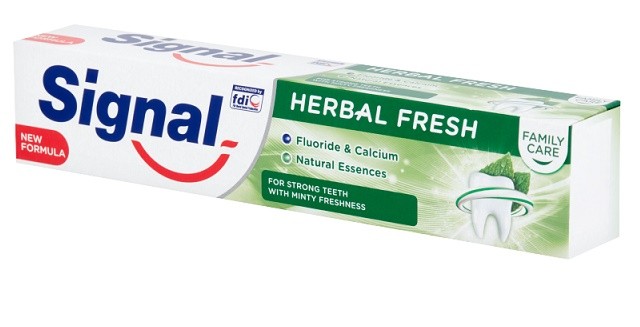 ZP Signal Herbal 75ml - Kosmetika Ústní hygiena Zubní pasty
